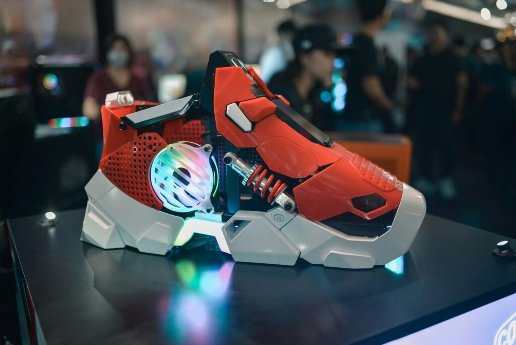Self-lacing men's sneakers with auto-adaptive sensor technology 2026